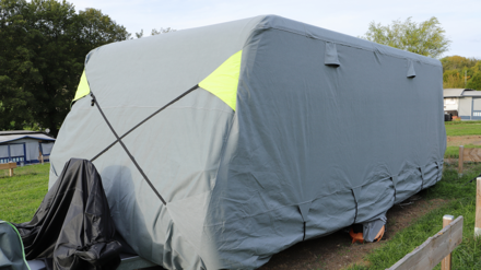 Eingewinterter Dauercamper