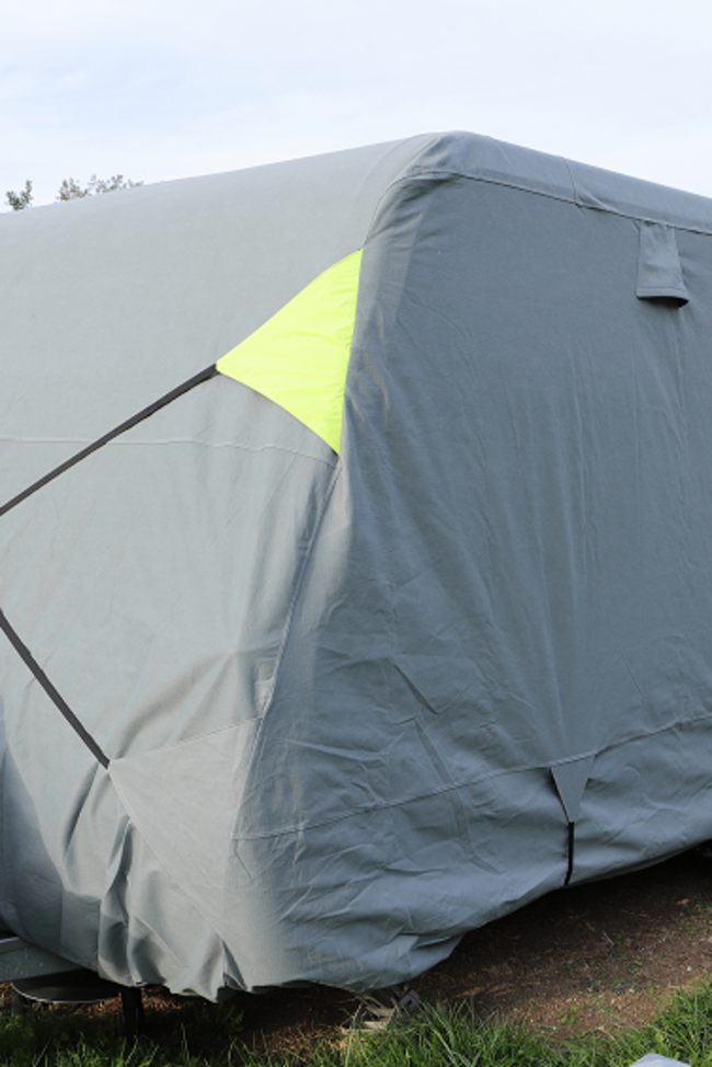 Eingewinterter Dauercamper