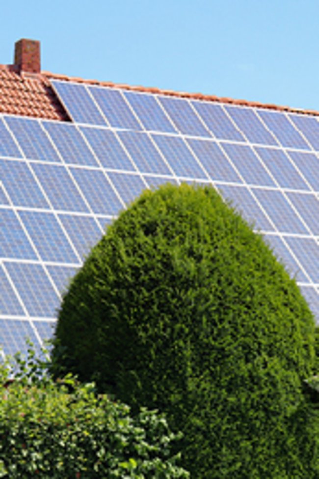 Bauerndach mit Solar